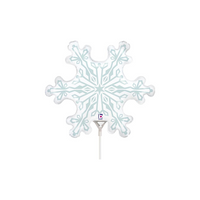 Snowflake 14" Foil Balloon