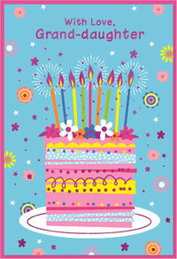 Simon Elvin C50 Birthday Granddaughter 6pk