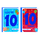 Poppyhill C50 Birthday Age 10 12pk