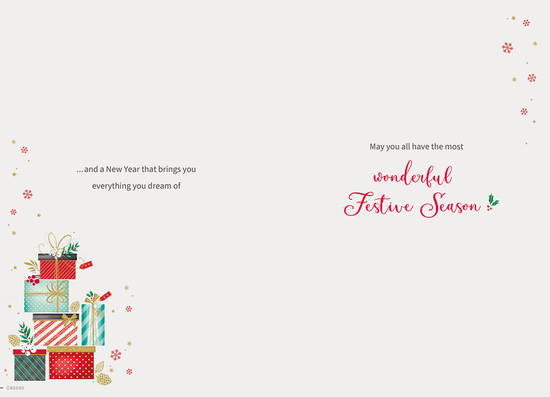 Regal 6 Pack C75 Cards Christmas To All Of You