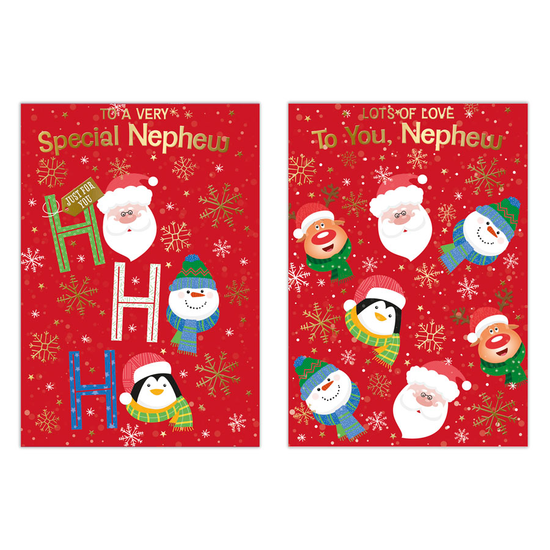 Poppyhill 12 Pack Cards C50 Christmas Nephew