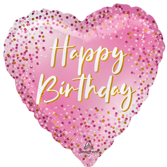 Anagram Birthday Sparkle 18" Foil Balloon