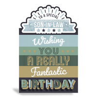 Prelude Platinum C75 Birthday Son-In-Law 6pk
