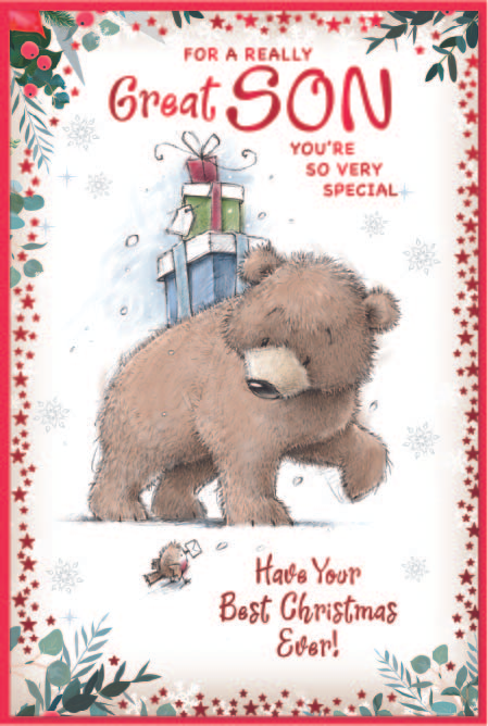 Simon Elvin 6 Pack Cards C75 Christmas Son