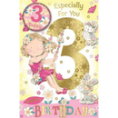 Xpress Yourself C75 Birthday Age 3 6pk