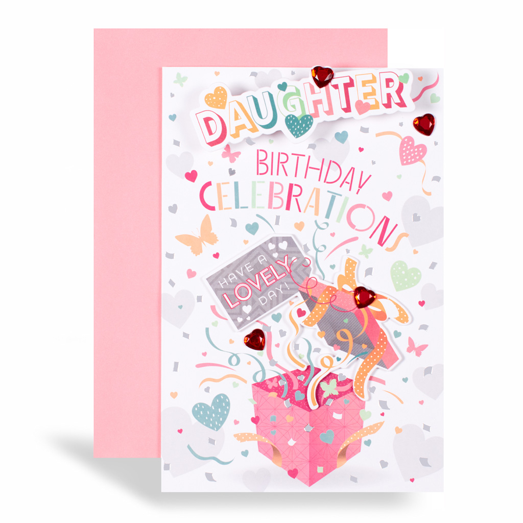 Excellence 6 Pack Cards C75 Birthday Daughter