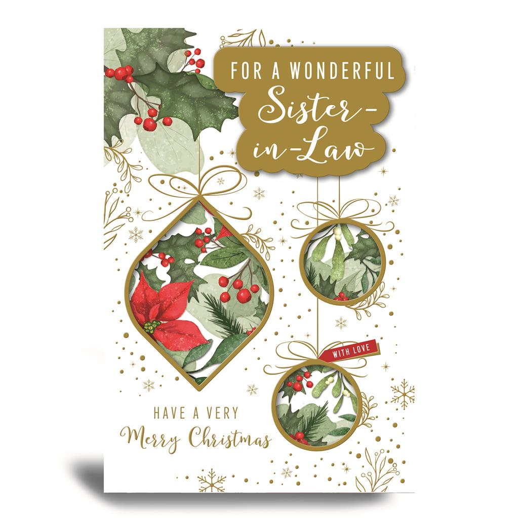 Prelude C75 Christmas Sister-In-Law 6pk