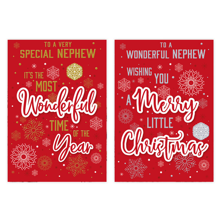 Poppyhill C50 Christmas Nephew 12pk