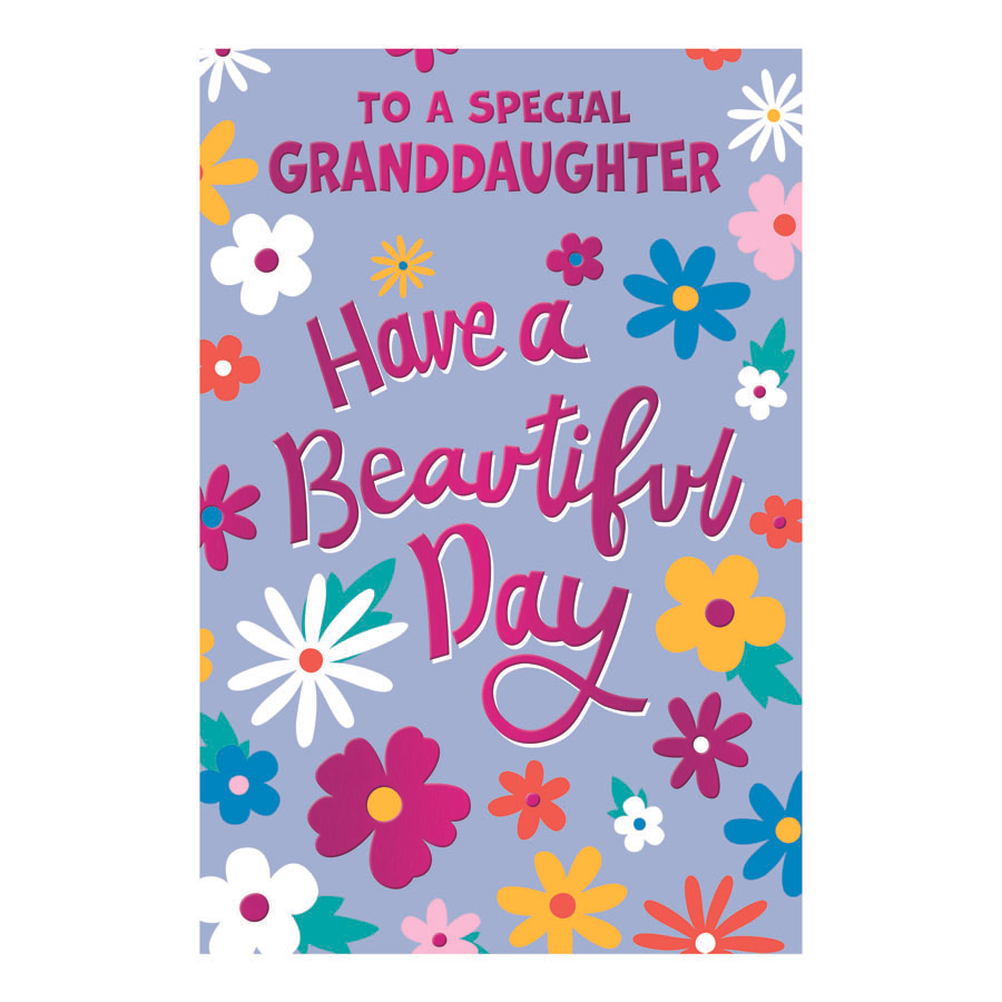 Prelude 6 Pack Cards C75 Birthday Granddaughter