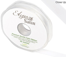Eleganza Satin Ribbon White 15mm x 20m