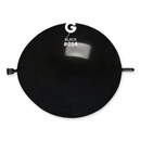 Gemar 50 Pack Latex Balloons Glink Black 13