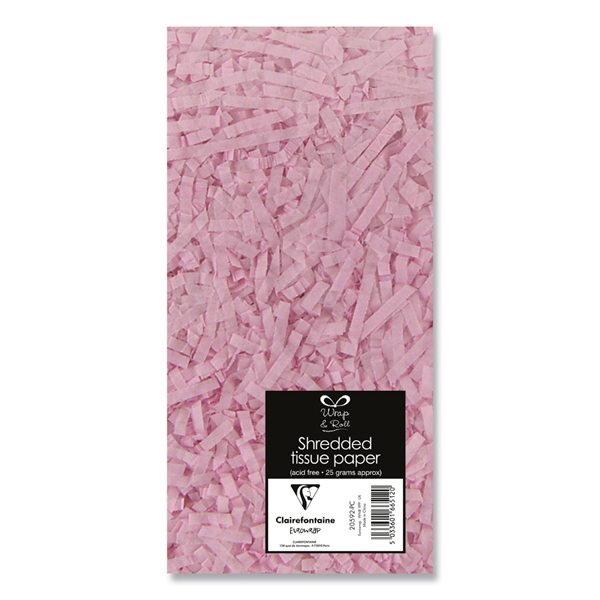 Eurowrap Shredded Tissue Paper Pink