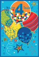 Simon Elvin C50 Birthday Age 4 6pk