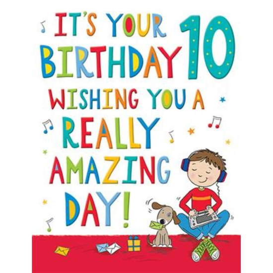 Regal C75 Birthday Age 10 6pk