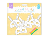 Gem Imports 4 Pack Colour Your Own Easter Masks