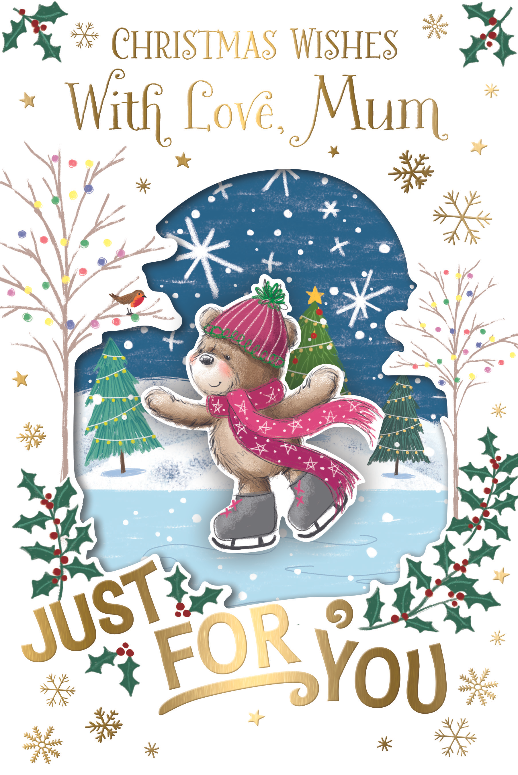 Prelude 6 Pack Cards C75 Christmas Mum