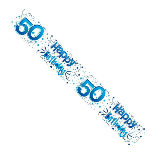APAC Banner Age 50 Blue 9ft
