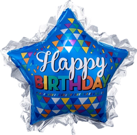 Anagram Sketchy Patterns 34" Foil Balloon