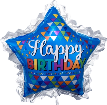 Anagram Sketchy Patterns 34" Foil Balloon