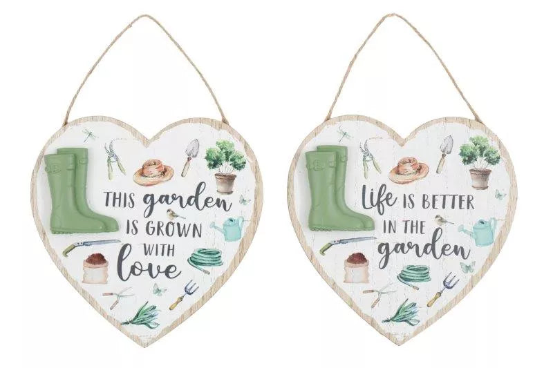 Sifcon Plaque Garden gift with 20cm decorative design, featuring a natural stone appearance and customizable may vary.