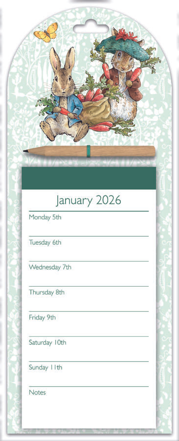 Calendar Magnetic Peter Rabbit 2027