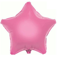 Oaktree Foil Balloon Pink Star 19"