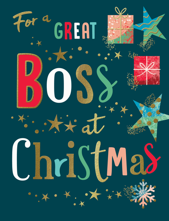 Regal 6 Pack C50 Cards Christmas Boss