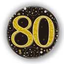 Oaktree Sparkling Fizz Badge Age 80 Black 3