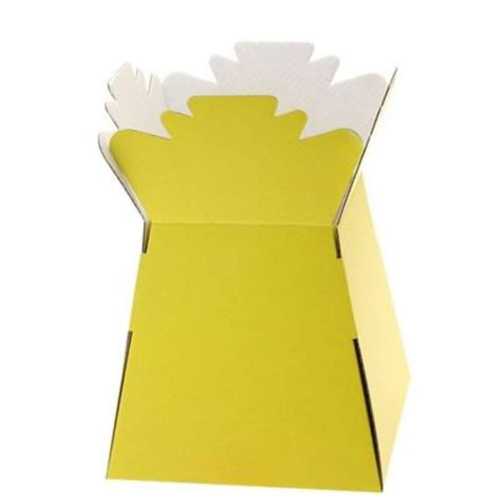 Living Vase Bright Yellow 17.5 x 24.5cm