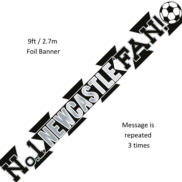 Sensations Banner No.1 Newcastle Fan 9ft