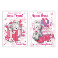 Poppyhill 12 Pack Cards C50 Birthday Friend