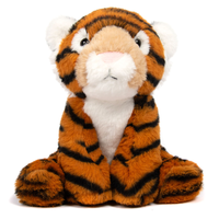 Lesser & Pavey Plush Pals Tyga Sitting Tiger