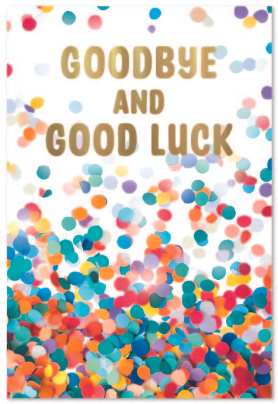 Simon Elvin 6 Pack Cards C50 Goodbye & Good Luck