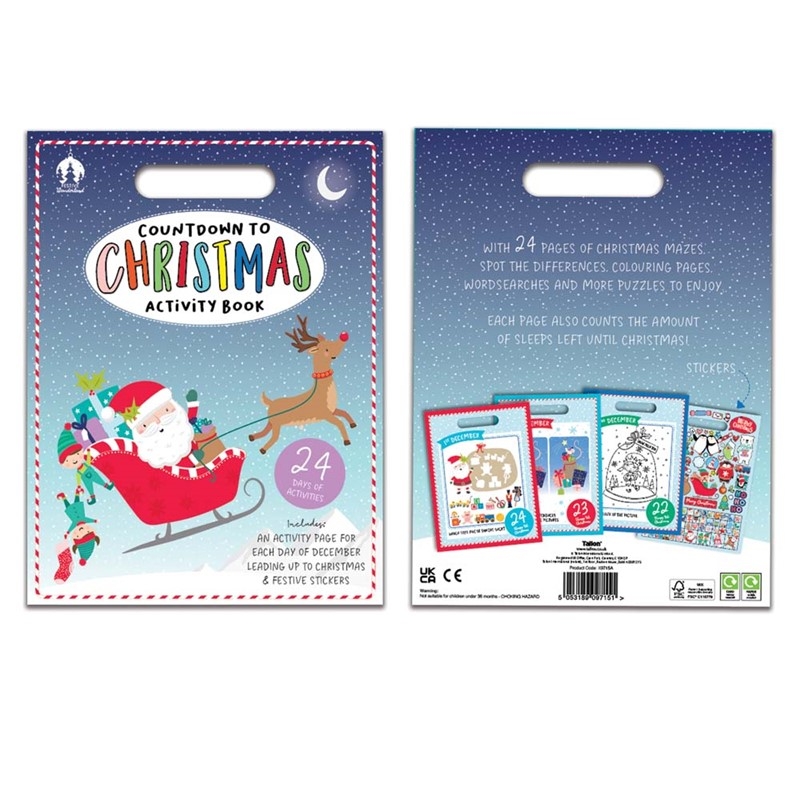 Tallon Activity Pack Christmas Countdown