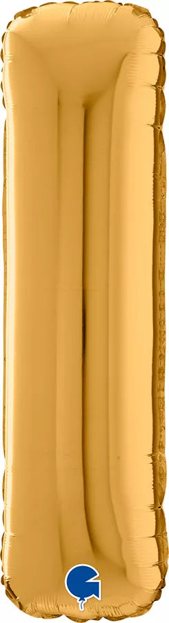Grabo Foil Balloon Gold 26" Letter I