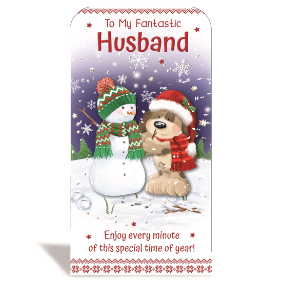 Prelude 6 Pack Cards C55 Christmas Husband Dog