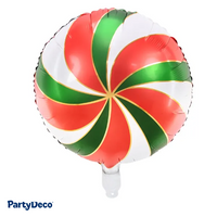Candy Swirl Mix 18" Foil Balloon