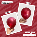 Sempertex Reflex Crystal Red 12" Latex 50pk