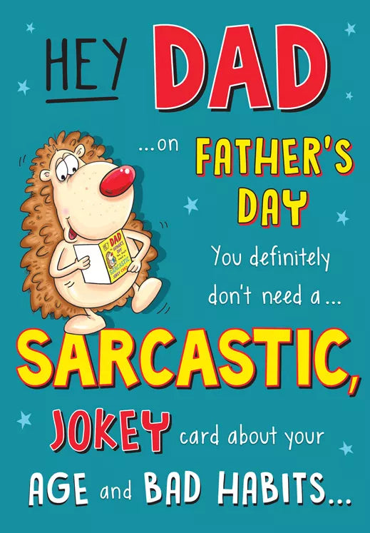 Set of six Regal Father's Day Dad greeting cards featuring festive designs and heartfelt messages for dads.