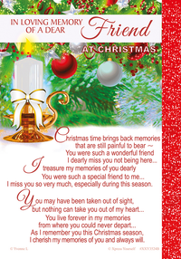 Xpress Yourself Memorial Christmas Friend 6pk