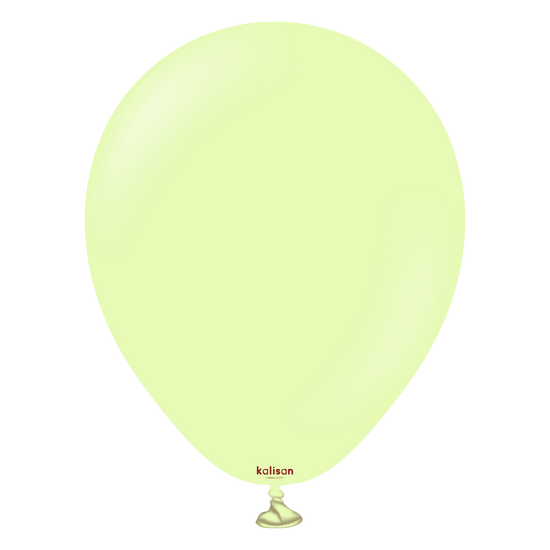 Kalisan Macaron Pistachio 5" Latex Balloons 100pk