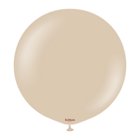Kalisan Standard Hazelnut 24" Latex Balloons 2pk