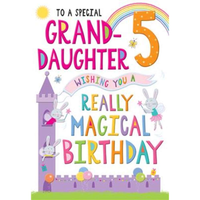 Regal C75 Birthday Age 5 Granddaughter 6pk