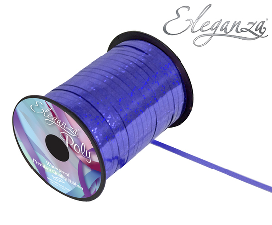 Eleganza Ribbon Holo Royal Blue 5mm x 250yds