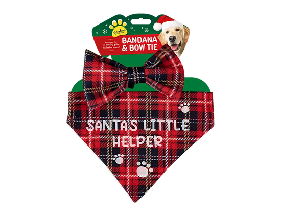 Pet Bandana & Bow Tie 24pk (Assorted Sizes)