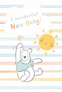 Hallmark C32 Newborn Winnie The Pooh 12pk
