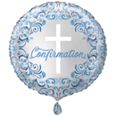 Unique Foil Balloon Blue Confirmation Holy Cross