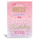 Prelude Pzazzle C50 Birthday Niece 6pk