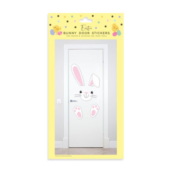 Easter Bunny Door Stickers