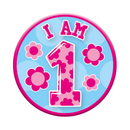 Small Badges Age 1 Female 6pk